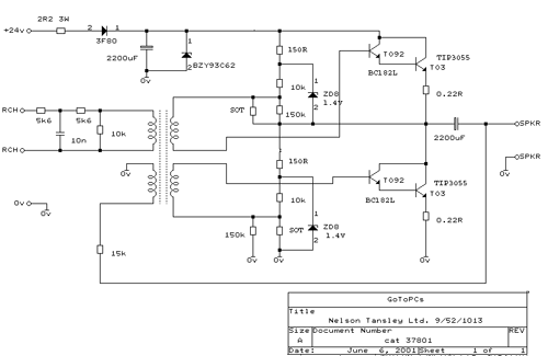 PA schematic