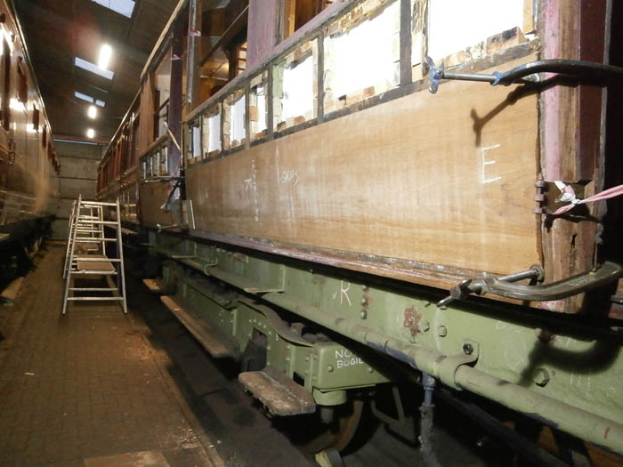 the first 10 foot panel on the south side