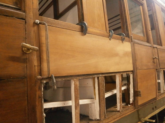 First north side panel repair