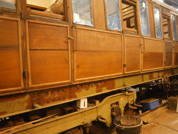 Half round mouldings on the north side