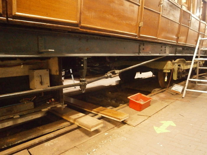 North side solebar in grey undercoat