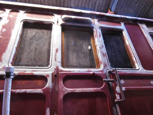 south side from below