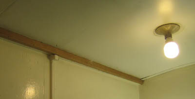 New trunking in kitchen