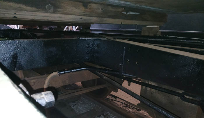 Painted chassis innards