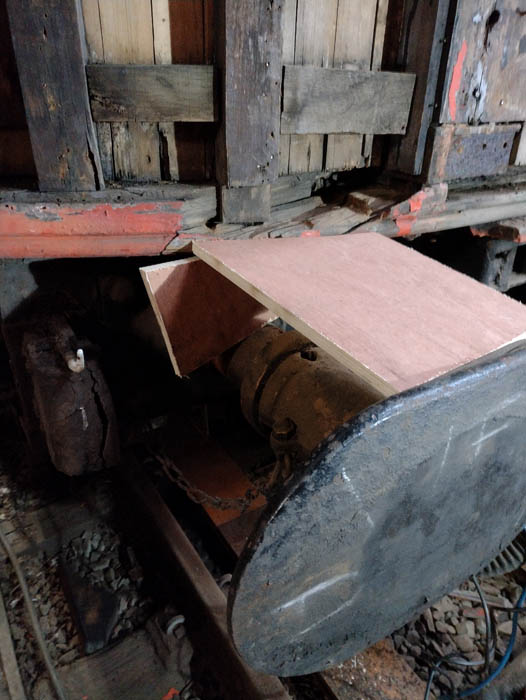 South East corner damage