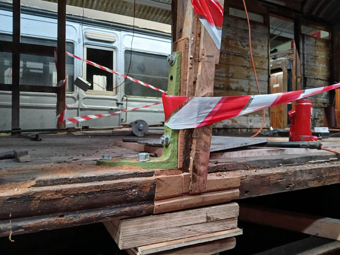 Doorpost for door #14